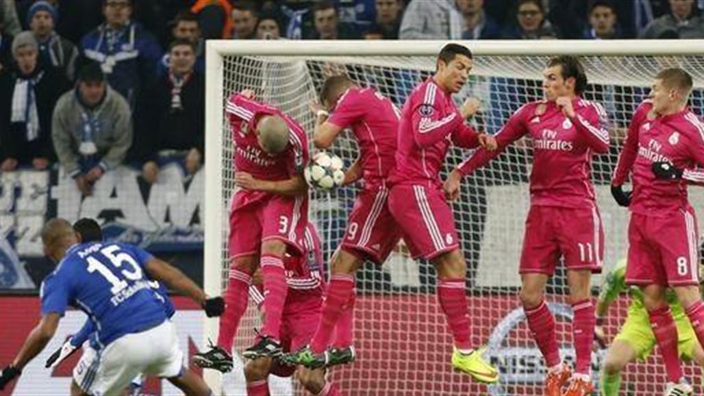 ريال مدريد يتغلب على شالكة بثنائية نظيفة في دوري أبطال اوروبا