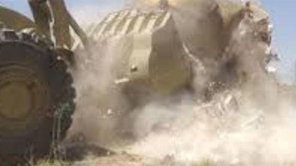 "داعش" يدمر أجزاء كبيرة من بوابة نركال وصروحاً تأريخية بناحية النمرود في الموصل