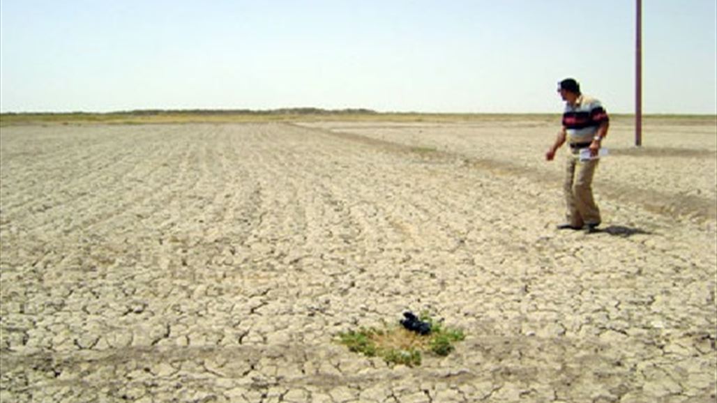 تضرر أكثر من 30 ألف دونم من الأراضي الزراعية بذي قار بسبب شح المياه