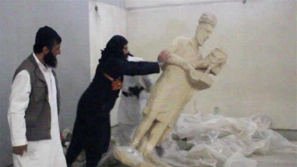 السياحة: اغلب التماثيل المحطمة بمتحف الموصل نسخ اصلية ولدينا قوائم بالمتضررة منها