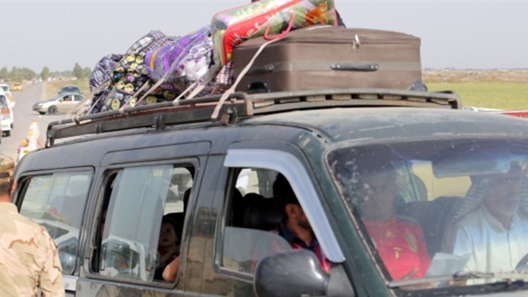 الهجرة تعلن الشروع بإقامة مخيم جديد في بغداد لنازحي الأنبار