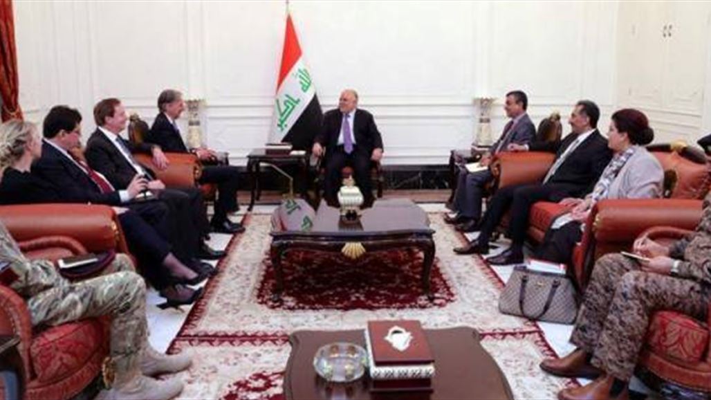 وزير الخارجية البريطاني يؤكد للعبادي استعداد بلاده لدعم العراق بإعادة إعمار المناطق المحررة