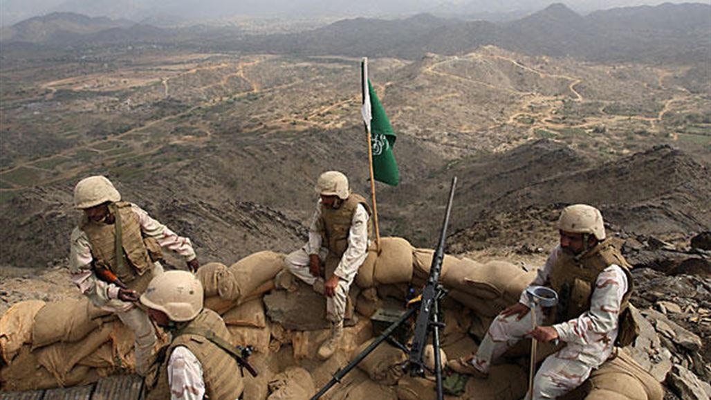 تبادل النيران بين القوات السعودية والحوثيين وتدمير جزء من معبر رئيسي