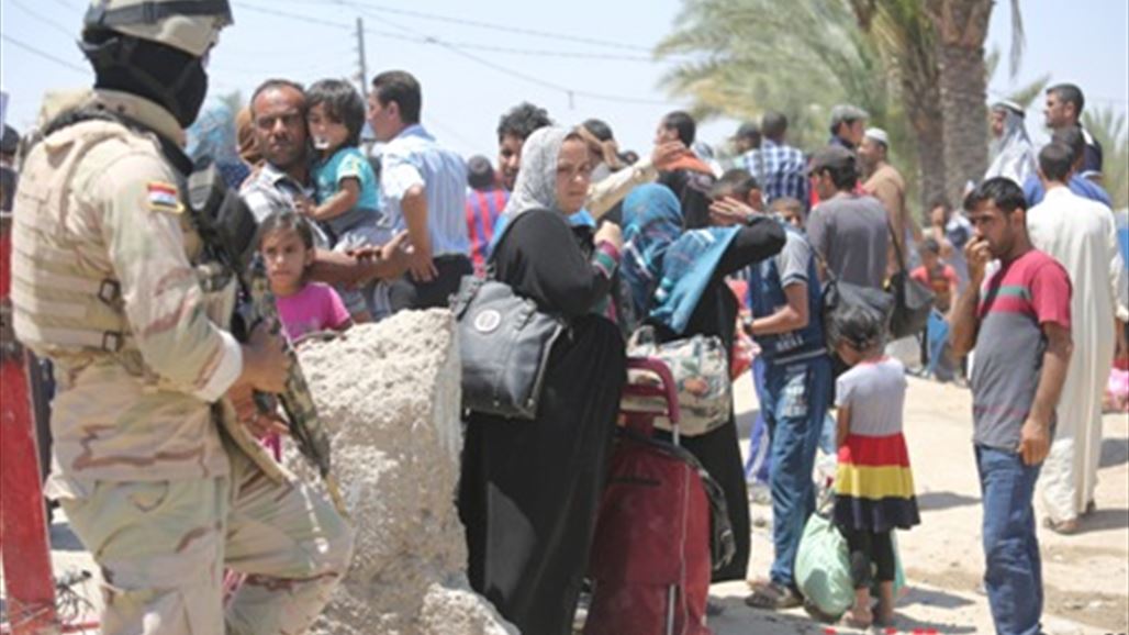 الأمم المتحدة: المخاوف الامنية وراء عدم السماح لنازحي الانبار بدخول بغداد