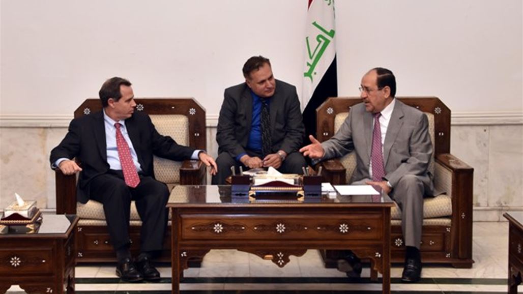 المالكي للسفير الأميركي: يجب تنسيق المواقف بين بغداد وواشنطن للقضاء على الإرهاب