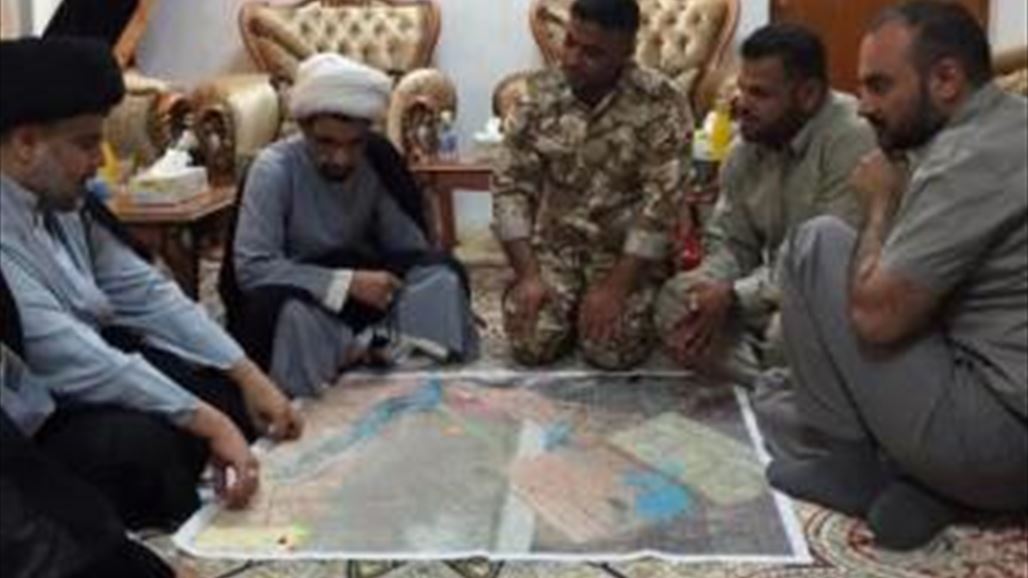 الصدر يلتقي القيادة العسكرية لسرايا السلام ويشيد بـ"انتصاراتها"