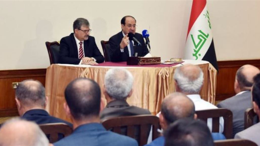 المالكي يحذر الدول "الداعمة للمتطرفين" ويؤكد: أزمتنا ليست مع داعش فقط