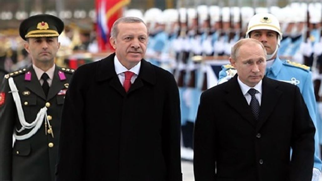 أردوغان وبوتين يبحثان الوضع في سوريا والعراق والتصدي لـ"داعش"