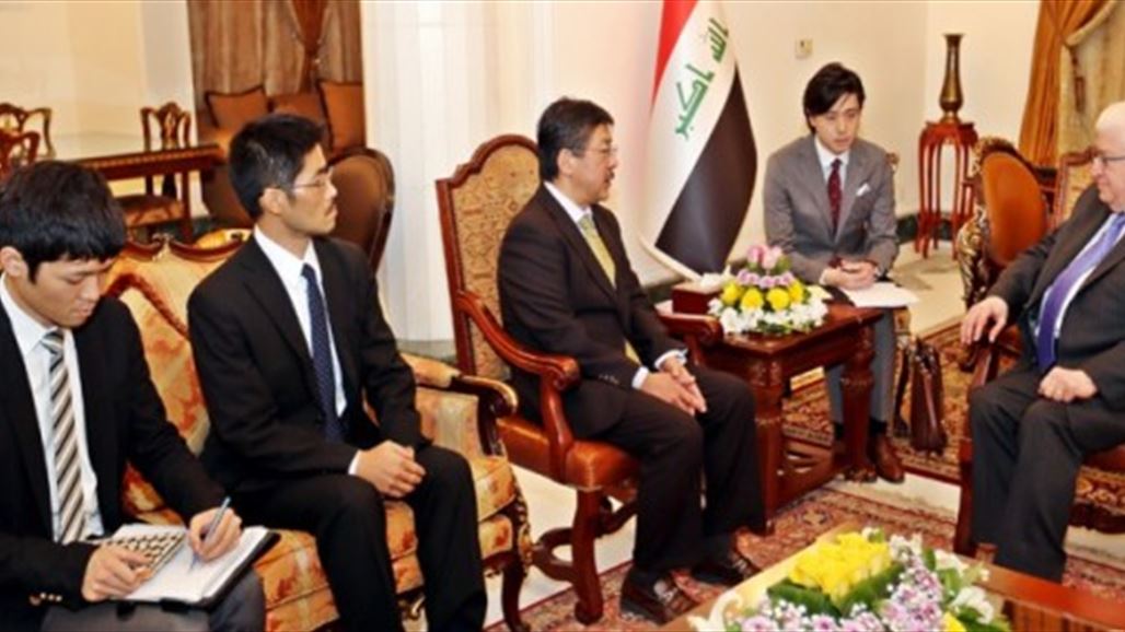 معصوم: اليابان سيكون لها دور كبير بإعادة اعمار العراق بعد تحريره