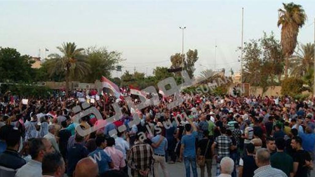 ناشطون بذي قار: أكثر من سبعة آلاف مواطن شاركوا في التظاهرة الاخيرة