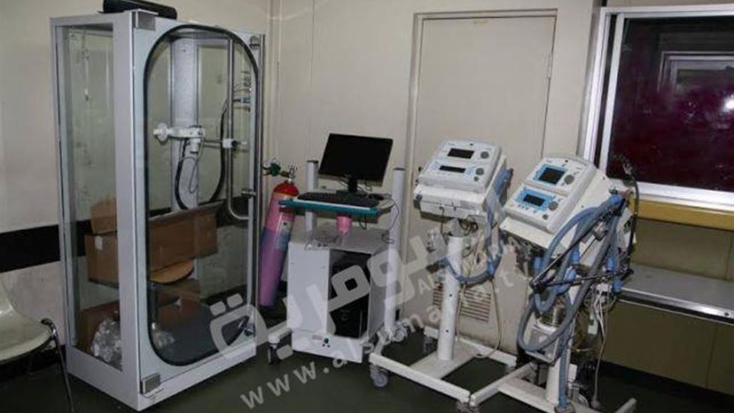 مستشفى أزادي بكركوك تنصب جهازين متطورين لفحص الرئة