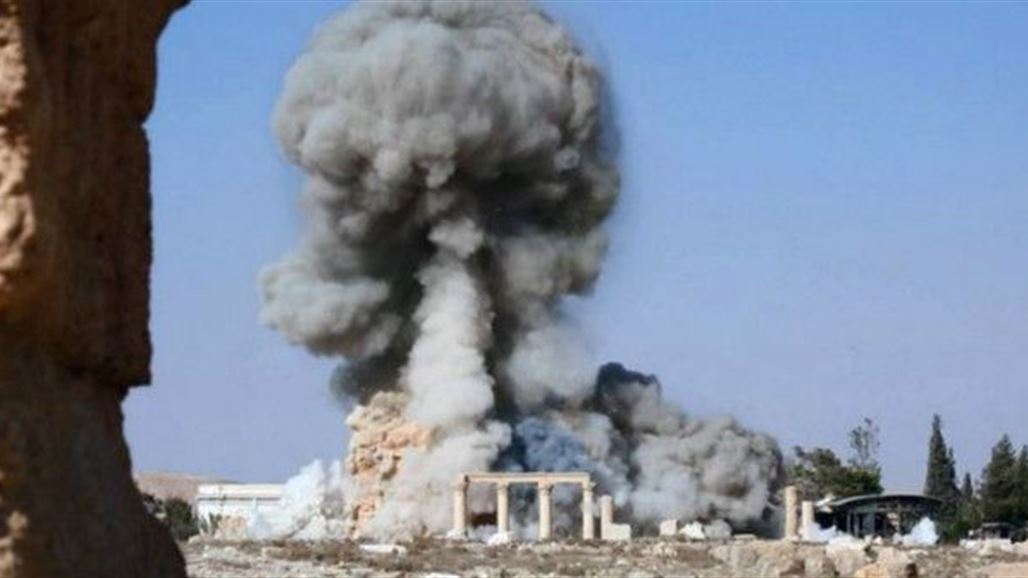 تنظيم "داعش" يدمر جزءا من معبد بل في تدمر بسوريا