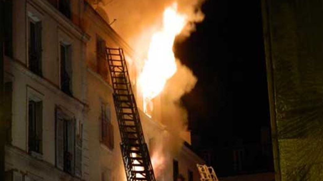ثمانية  قتلى في حريق نشب في مبنى شمال باريس