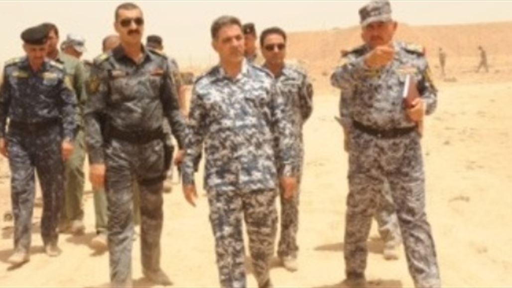 الغبان يتفقد القوات الأمنية على الحدود العراقية السعودية