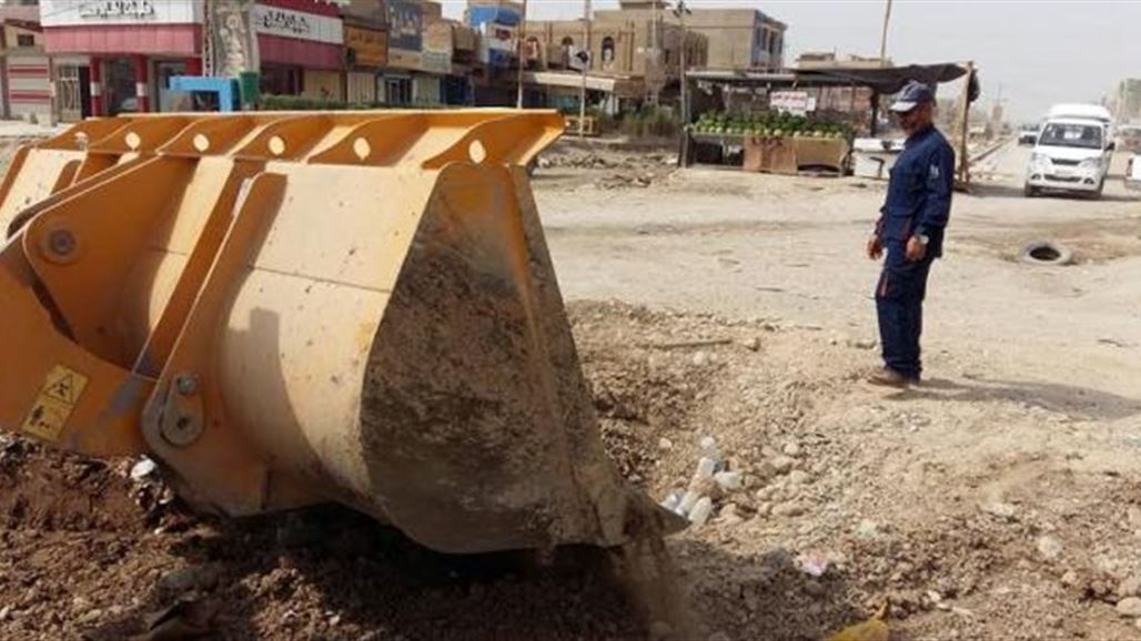 بدء حملة لمعالجة تخسفات الطرق والازدحام بالحسينية شمالي بغداد
