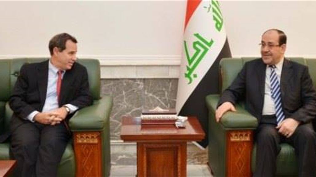 المالكي والسفير الأميركي يبحثان التطورات السياسية والأمنية في العراق