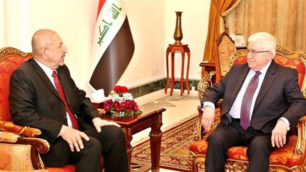 رئيس الجمهورية يؤكد أهمية تطوير العلاقات بين بغداد والرياض