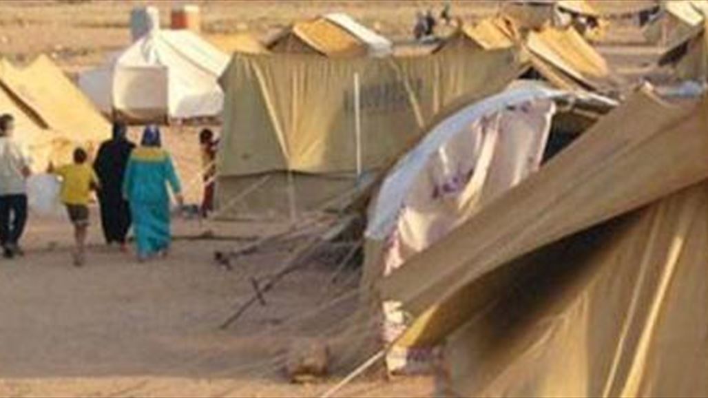 انشاء مخيم يضم 300 كرفان للنازحين في النخيب