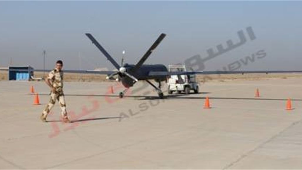 بالصور.. أول طائرة عراقية مسيرة لضرب اهداف بالانبار
