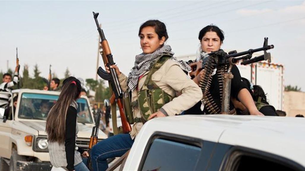 المئات من المقاتلين الكرد السوريين يدخلون العراق إستعدادا للمشاركة بتحرير سنجار
