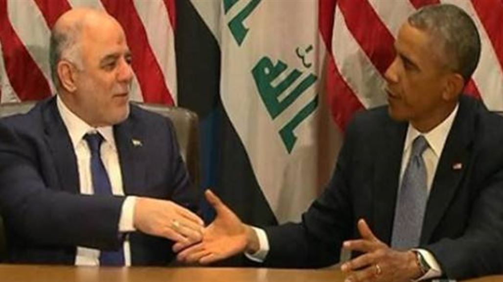 اوباما للعبادي: القوات العراقية والحشد الشعبي اظهروا مقدرة متميزة بعمليات بيجي والرمادي