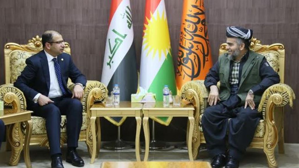 الجبوري يؤكد لقيادي كردي أهمية استحضار تضحيات الكرد والترفع عن الخلافات