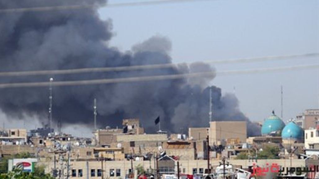 اندلاع حريق في طابقين بوزارة الداخلية وسط بغداد