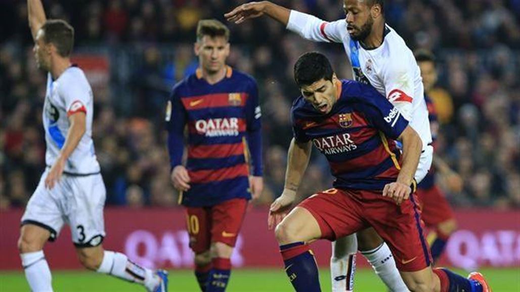ديبور تيفو يسقط برشلونة بفخ التعادل في الدوري الاسباني