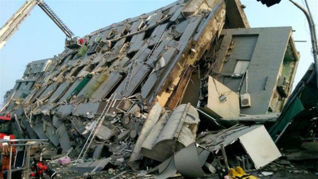 زلزال شدته 6.4 درجة يضرب مدينة تاينان التايوانية