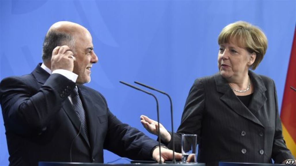 العبادي: نشكر الحكومة الالمانية على قرض الـ500 مليون يورو
