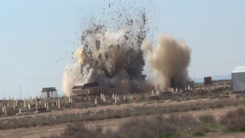 "داعش" يفجر 35 منزلا للعوائل الفارة ويتوعد باعدامات جماعية بالحويجة