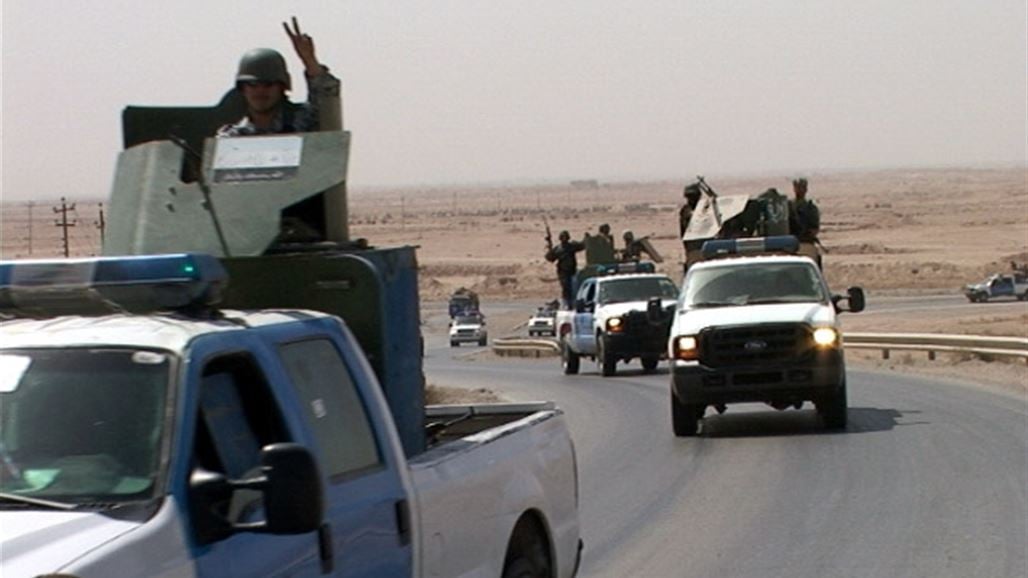 فوج طوارئ الأنبار السابع يمسك منطقة الحامضية بعد تحريرها