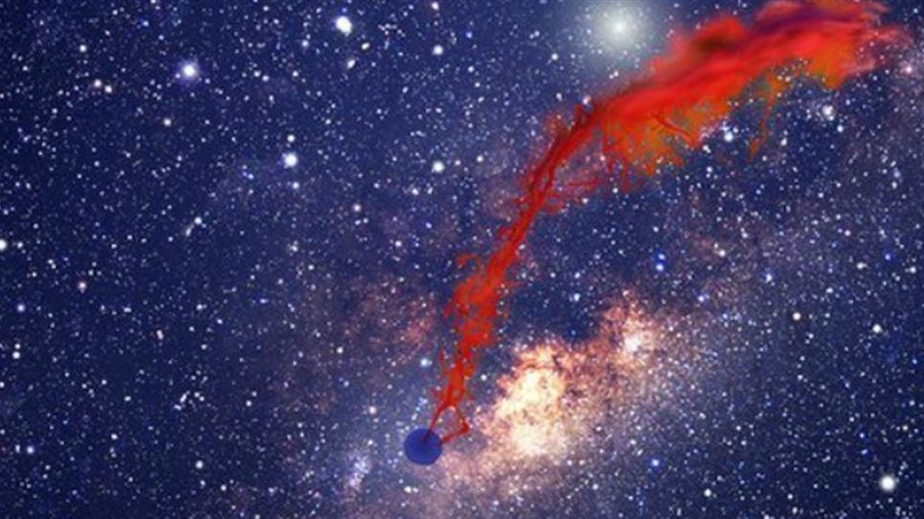 رصد ثقب أسود يبعث شعاعاً أحمر طاقته تضاهي ألف شمس
