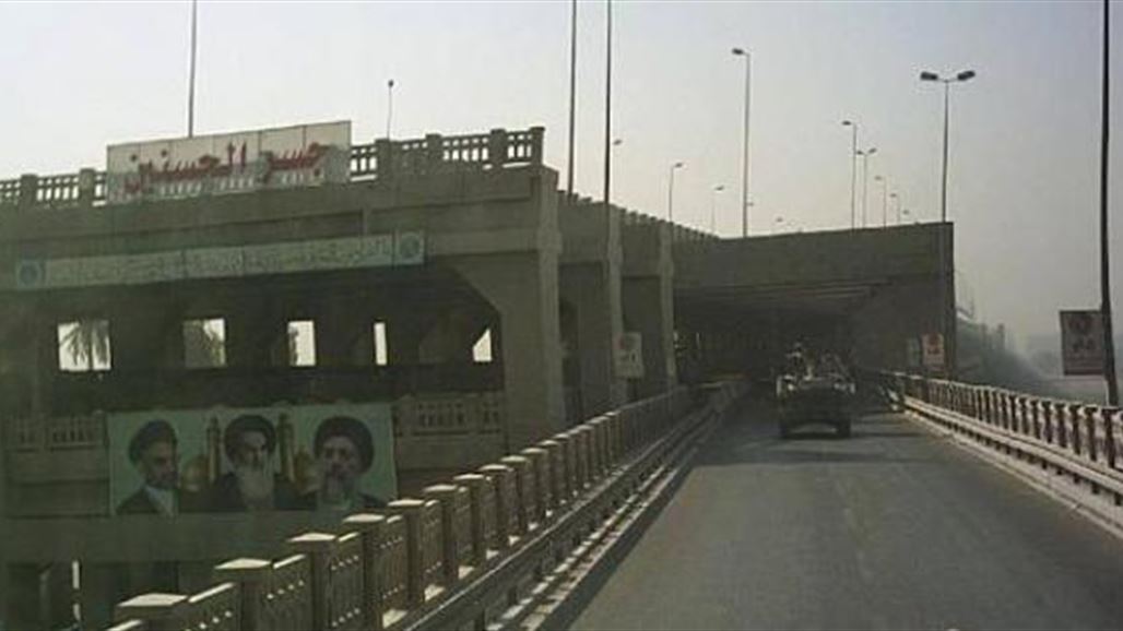 اعادة افتتاح جسر الطابقين وسط بغداد