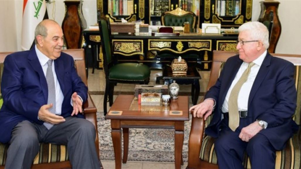 معصوم وعلاوي يؤكدان التمسك بـ"لزوم" الإصلاحات وبناء مؤسسات الدولة