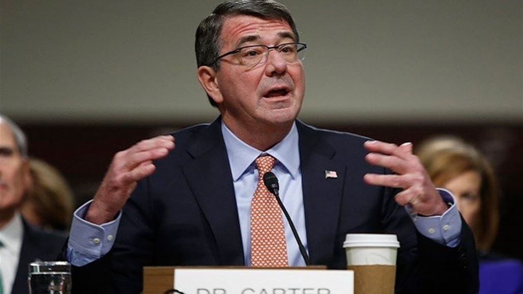 كارتر: الحكومة العراقية لم تطلب من واشنطن دعم القوات المحررة للفلوجة