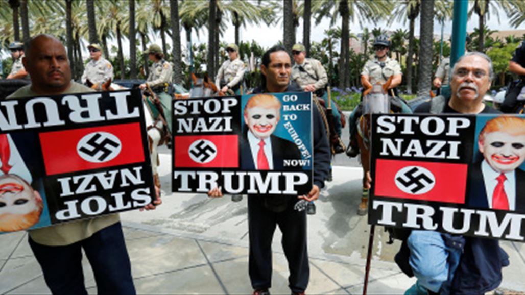 "أوقفوا ترامب النازي".. تصاعد الاحتجاجات أمام مؤتمراته الانتخابية