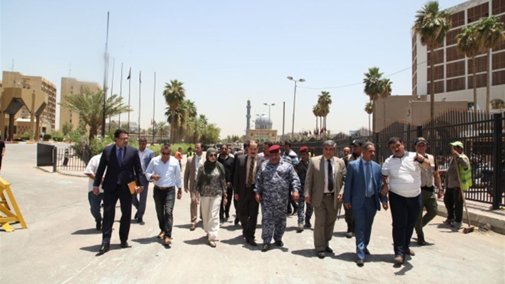 افتتاح الجزء المغلق بين شارع أبي نؤاس وساحة الفردوس وسط بغداد
