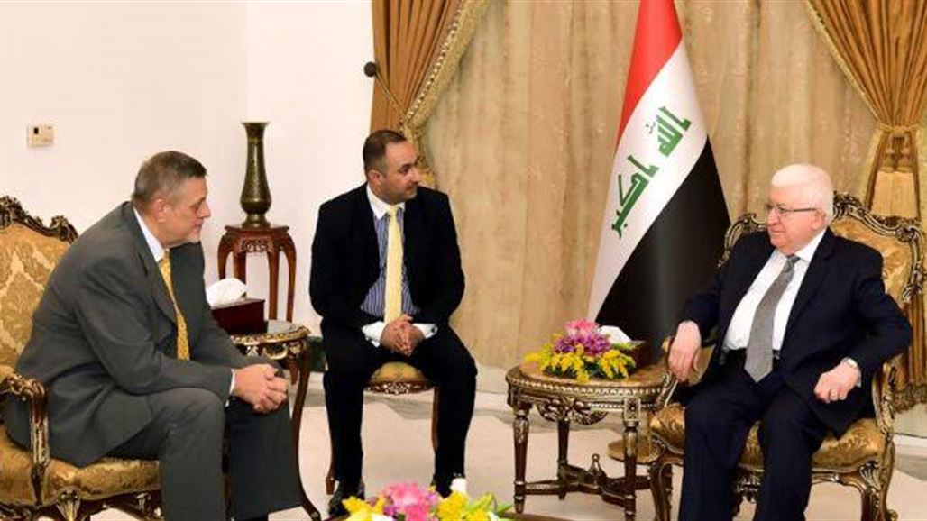 معصوم لكوبيتش: العراق بحاجة لتضافر جهود كافة الاطراف الوطنية والمجتمع الدولي