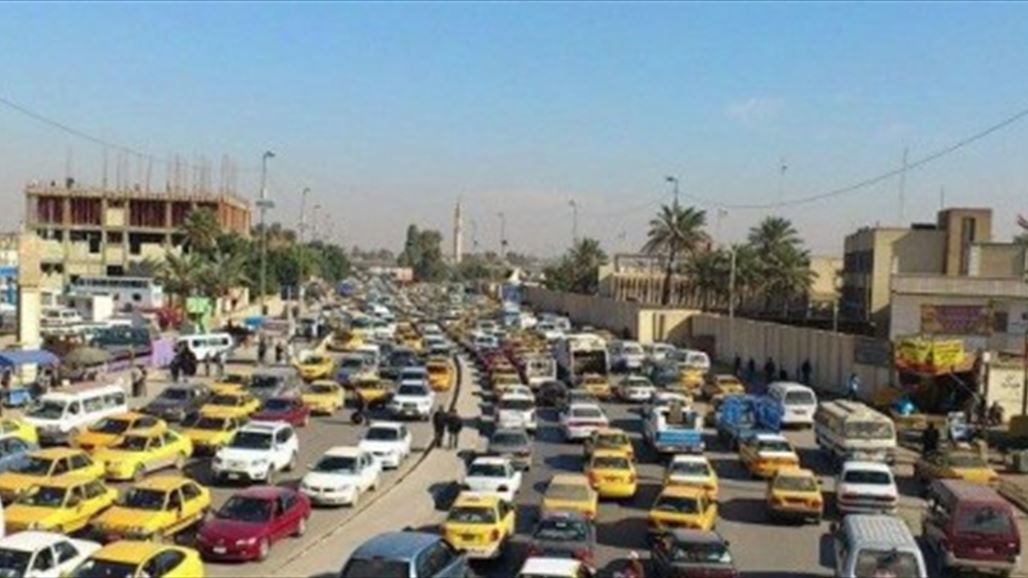 بالصور.. اختناقات مرورية في بغداد