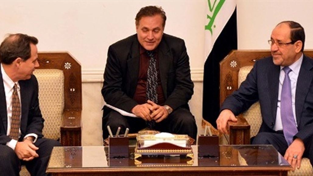 المالكي يبحث مع السفير الامريكي عمليات تحرير الموصل
