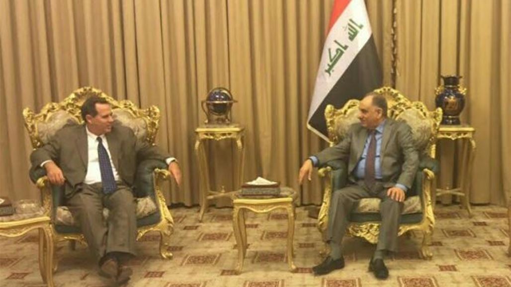 المطلك والسفير الأميركي يبحثان مستقبل العراق السياسي ومرحلة ما بعد "داعش"