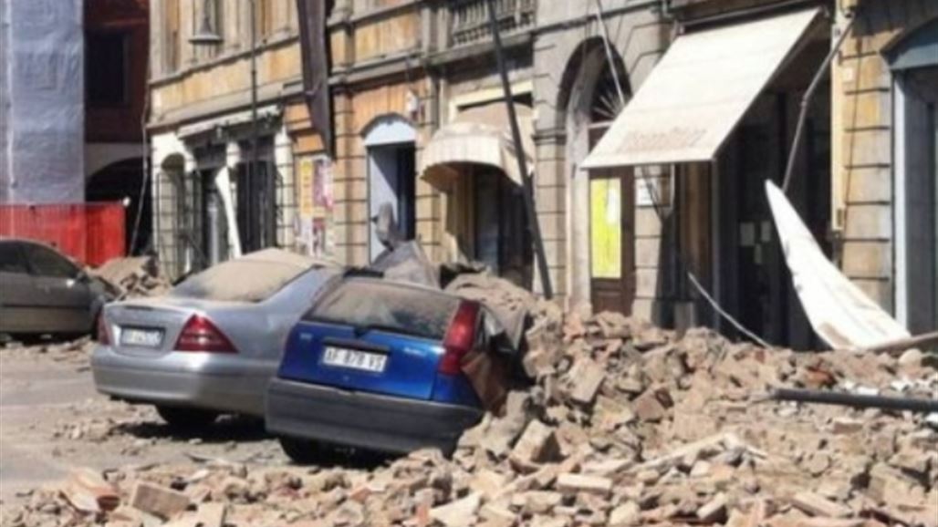 هزات أرضية قوية تضرب المنطقة التي ضربها الزلزال وسط إيطاليا