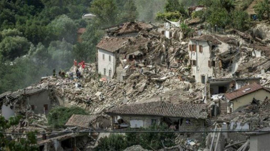إيطاليا تعلن الحداد الوطني جراء إستمرار الهزات الأرضية