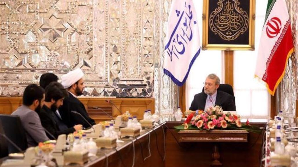 أمين عام "النجباء" يبحث مع رئيس مجلس الشورى الايراني المستجدات الميدانية بالعراق