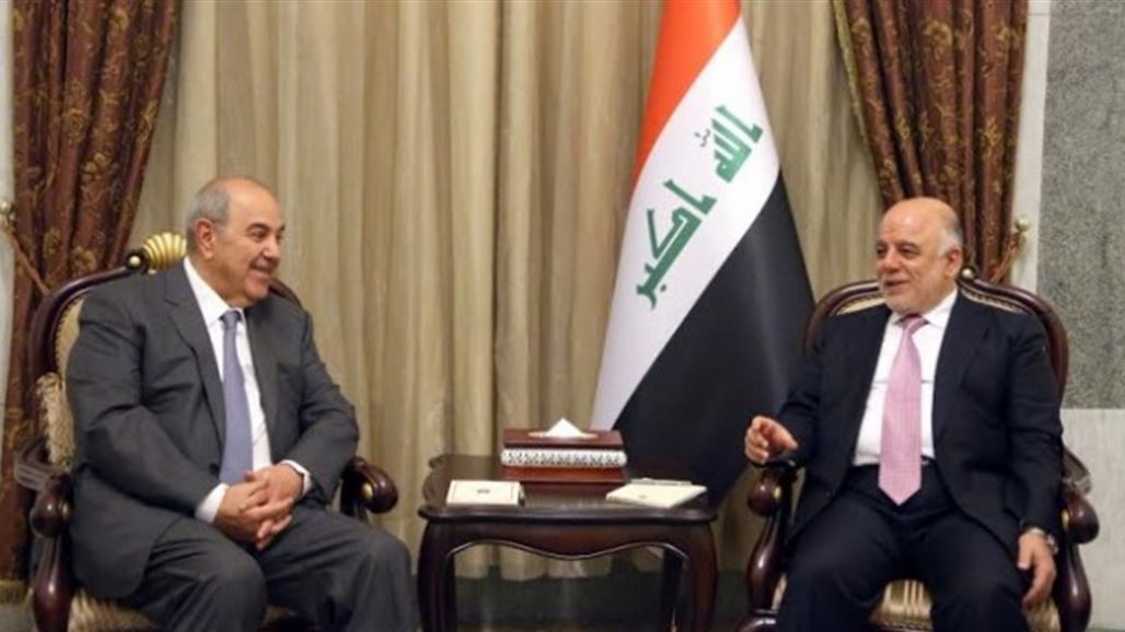 العبادي وعلاوي يبحثان الخطط الكفيلة لتحرير الموصل