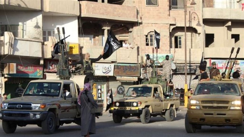 احتراق المبنى الرئيسي لأموال "داعش" وسط الموصل