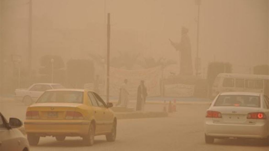 الانواء الجوية: تصاعد غبار خفيف في سماء بغداد وعدد من المحافظات