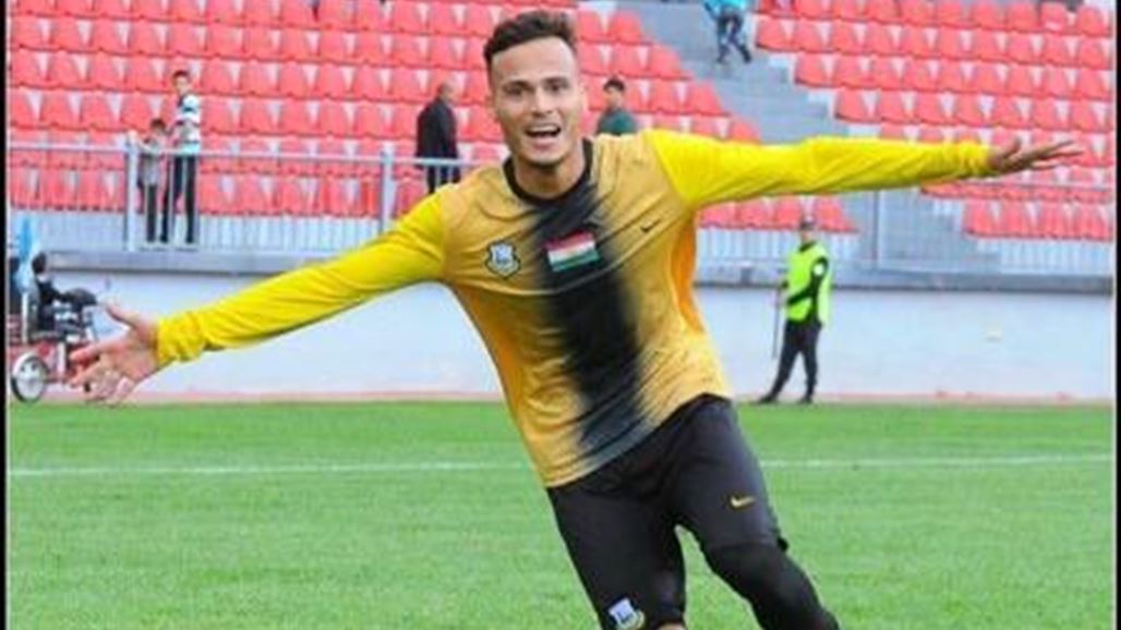 وفاة لاعب اربيل صالح محمد بعد توقف مفاجئ في كليتيه