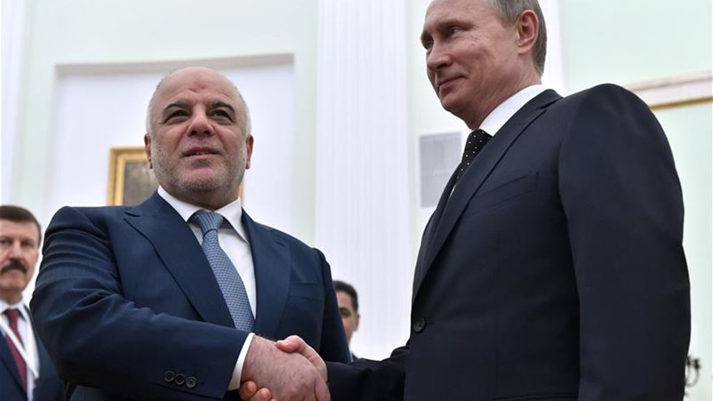 بوتين يتصل بالعبادي ويؤكد دعمه لجهود العراق في مكافحة "الإرهاب"